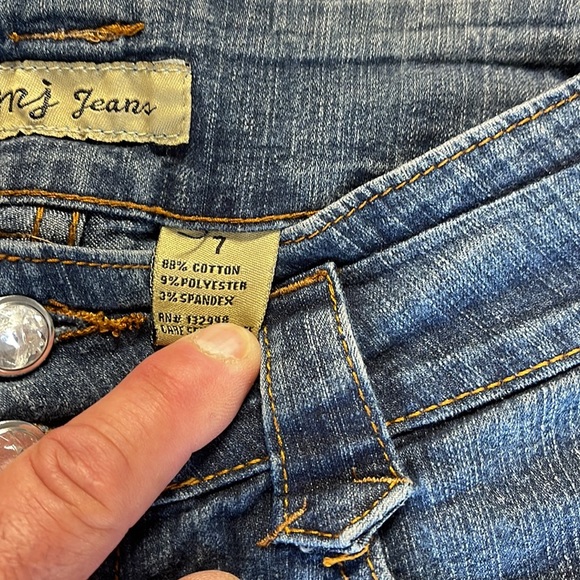 Women Kmj jeans size 7 - Picture 2 of 8
